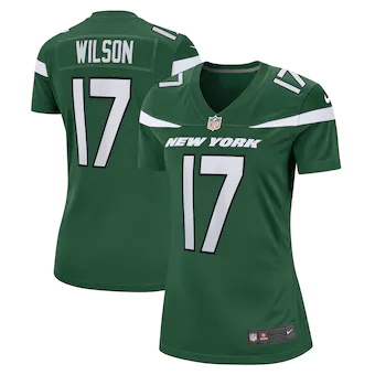 womens nike garrett wilson gotham green new york jets playe